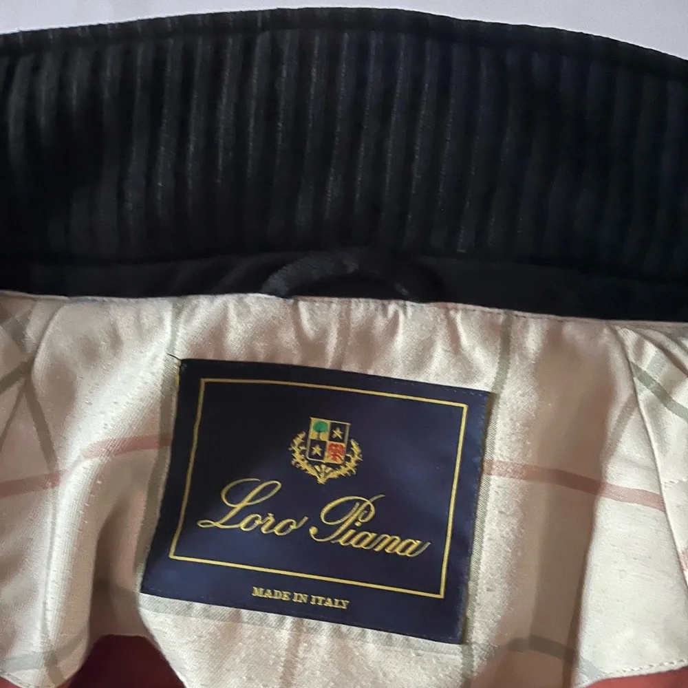 Loro Piana 100% Cashmere Snowdream Creekside Storm System Rain Jacket - AS IS